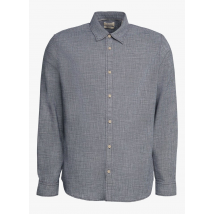 Esprit - Camisa de algodón con cuello clásico - Talla M - Azul
