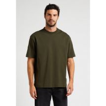Marc O'polo - Tee-shirt col rond en coton - Taille L - Kaki