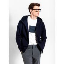New Man - Gerade geschnittene jacke mit kapuze - Größe 2XL - Blau