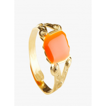 Guila Paris - Ring aus vergoldetem metall - Einheitsgröße - Orange