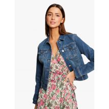 Morgan - Veste en jean en coton mélangé - Taille 34 - Bleu