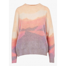 Mkt - Jersey de mezcla de lana mohair estampado con cuello redondo - Talla XL - Multicolor