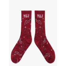 Yuj Yoga Paris - Sokken met jacquardmotief katoenblend - Een Maat - Multikleurig