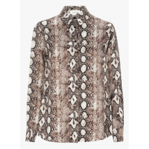 Saison 1865 - Recht overhemd met klassieke kraag en print - M Maat - Multikleurig