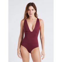 Khaven - Maillot de bain 1 pièce triangle - S Maat - Prune