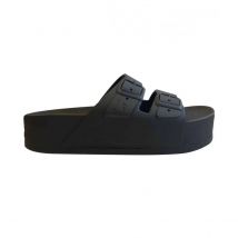 Cacatoes Do Brasil - Platte sandalen met sleehak - 35/36 Maat - Zwart