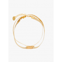 Guila Paris - Vergulde armband - Een Maat - Goudkleurige