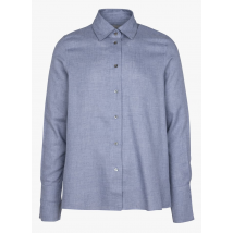 Closed - Camisa con cuello clásico - Talla M - Azul