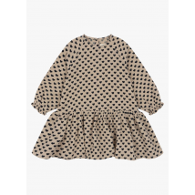 Konges Slojd - Robe courte col rond imprimée en coton bio - Taille 2ans - Gris