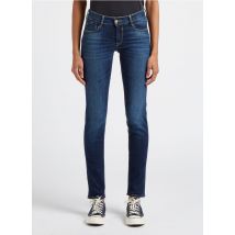 Le Temps Des Cerises - Slim-fit jeans van katoenmix met normale taille - 25 Maat - Blauw