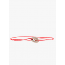 Guila Paris - Bracelet coquillage lien synthétique - Taille Unique - Rose