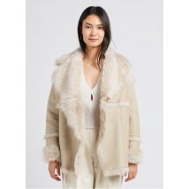 Iro - Korte jas van geitenbont - 34 Maat - Beige