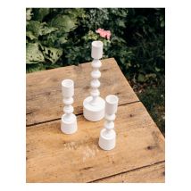 Debongout - Le bougeoir en aluminium - Taille Unique - Blanc