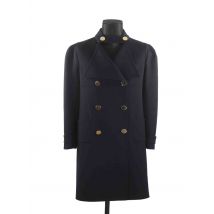 Valentino - Manteau en laine - Taille M - Bleu