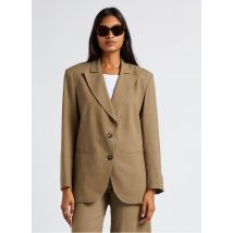 Diega - Veste de tailleur droite - Taille L - Beige