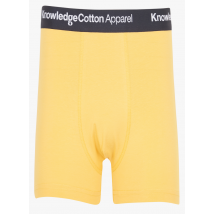 Knowledge Cotton Apparel - Lot de 2 boxers en coton bio - Taille M - Jaune
