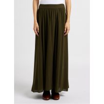 Pomandere - Lange rok van luchtige crêpe - 38 Maat - Groen
