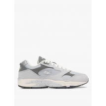 Lacoste - Lage - deels leren sneakers - 10.5 Maat - Grijs