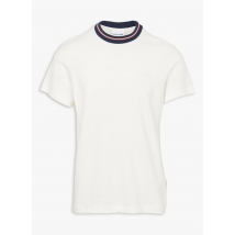 Lacoste - T-shirt met ronde hals katoenblend - 7 Maat - Wit