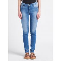 Le Temps Des Cerises - Slim-fit jeans van stretchkatoen met hoge taille - 27 Maat - Blauw