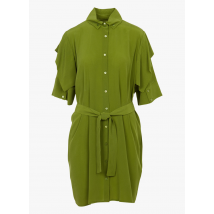 Cotelac - Robe chemise oversize col classique - Taille 0 - Vert