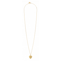 Caroline Najman - Herz-anhänger mit fotorahmen aus messing - Einheitsgröße - Weiß