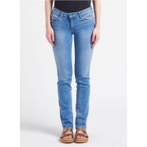Le Temps Des Cerises - Slim-fit jeans met lage taille - 25 Maat - Blauw