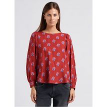 Des Petits Hauts - Bedruckte baumwollbluse mit rundhalskragen - Größe 2 - Mehrfarbig