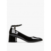 Jonak - Sandalias de charol con tacón - Talla 36 - Negro