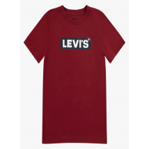 Levi's Kids - Tee-shirt droit col rond en coton mélangé - Taille 10A - Rouge