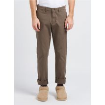 Dockers - Pantalón chino slim fit de algodón elástico - Talla 30/32 - Gris