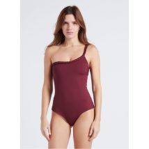 Khaven - Maillot de bain 1 pièce asymétrique - M Maat - Prune