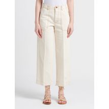 Lab Dip - Jean droit large taille haute en coton - Taille 28 - Blanc