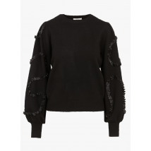 Object - Jersey con cuello redondo - Talla XS - Negro