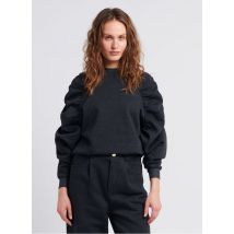 The Label Edition - Sweater met ronde hals katoenblend - S Maat - Grijs