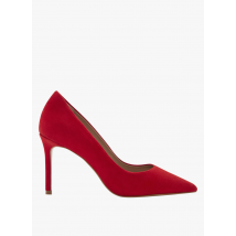 Minelli - Zapatos de salón de piel - Talla 38 - Rojo