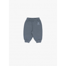 The New Society - Jogging sérigraphié en coton - Taille 6M - Bleu