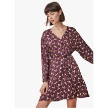 Harris Wilson - Vestido corto estampado con cuello de pico - Talla 42 - Multicolor