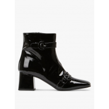 Mellow Yellow - Stiefeletten mit absatz aus lackleder - Größe 38 - Schwarz