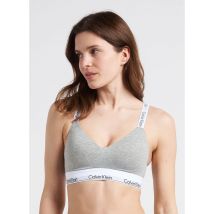 Calvin Klein Underwear - Behatop van katoenmix - M Maat - Grijs