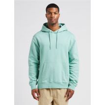 Colorful Standard - Regular-fit - katoenen sweater met capuchon - M Maat - Groen