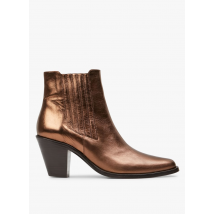 Free Lance - Botines de piel - Talla 39 - Marrón