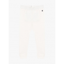 Petit Bateau - Katoenen legging - 6M Maat - Wit