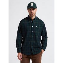 Pepe Jeans - Geruite - katoenen blouse met klassieke kraag - M Maat - Groen