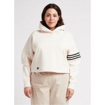 Adidas - Korte sweater met capuchon - 1X Maat - Beige