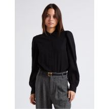 Berenice - Bluse mit klassischem kragen - Größe 36 - Schwarz