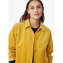 Harris Wilson - Gerade hemdjacke mit klassischem kragen aus baumwolle - Größe 3 - Gelb