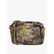 Claris Virot - Leren schoudertas - Een Maat - Groen