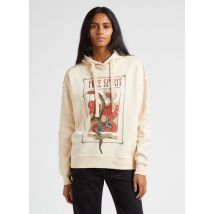 Berenice - Kapuzensweatshirt aus baumwolle mit siebdruck - Größe M - Rosa