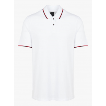 Armani Exchange - Regular-fit - katoenen polo - L Maat - Wit